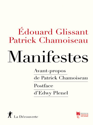 cover image of Manifestes